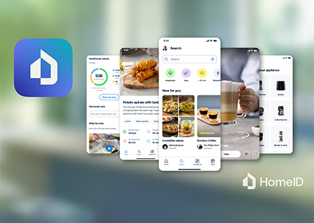 Philipsi HomeID rakendus, nutikas retseptirakendus